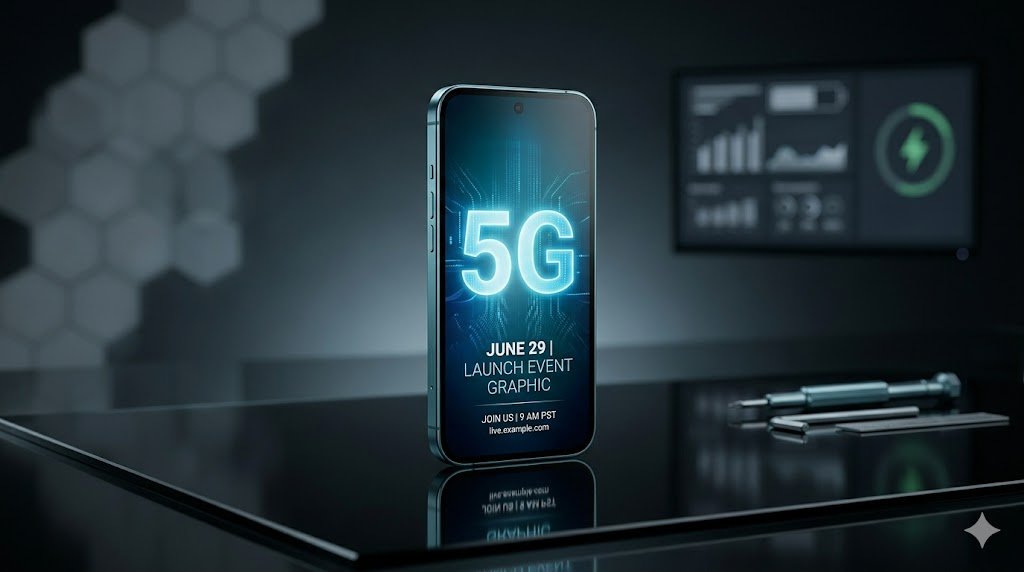 An official preview mockup highlighting the upcoming event where Samsung to release the galaxy m47 5g in india.